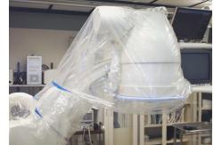 China Disposable Medical Sterile Transparent PE C-arm / X-ray Machine Cover supplier