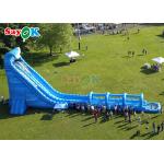 100ft Long Inflatable Water Slide Park Large Commercial Inflatable Water Slide With Pool