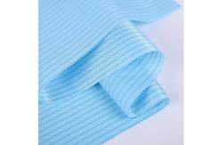 China Cotton Antistatic ESD Fabrics Grid Polyester Static Dissipative Fabric supplier