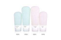 China Squeezable Silicone Travel Bottles Set With Suction Cup supplier