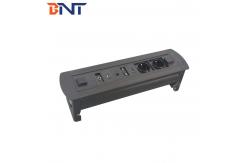 China Motorized Universal Plug Table Mount Socket Outlet With USB HD-MI supplier