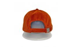 China Private Label 3d Embroidered Baseball Cap PU Brim Polyester Material supplier