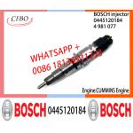 BOSCH 0445120184 4981077 Neutral Fuel Injector Assembly 0445120184 4981077 For CUMMINS for sale
