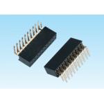 2A Current Rating Female Header Connector Phosphor Bronze Contact Material for sale
