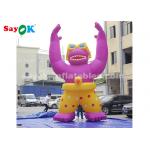 Wear - Resisting Inflatable Cartoon Characters For Super Mall / 6m High Blow Up Orangutan Model for sale