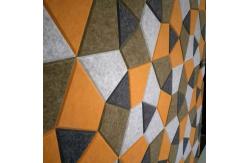 China 15mm High Density Sustainable Fibreglass Acoustic Barrier Panels Dust Prevention supplier