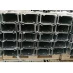 Corrision Resistant Cold Rolled Steel Profiles , Hot Dip Galvanized C Channel for sale