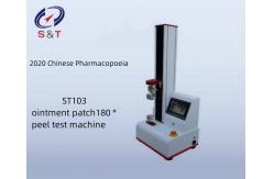 China Ointment Patch 180 ° Electronic Peel Test Machine Pharmaceutical Testing Instruments supplier