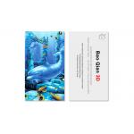 Custom 3.5x2 Inch 3D Lenticular Business Card With Logo / Lenticular Image Printing