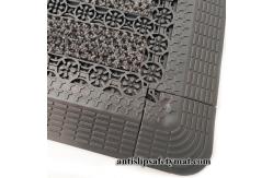 China Modular Entrance Matting Interlocking Tiles 13 MM PVC supplier