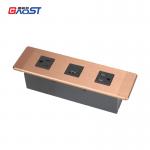 Custom Furniture Recessed Power Bar Electrical Outlet For Drawer Cabinet Workbench for sale