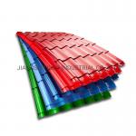 Ral Color PPGI Roof Sheet G350 12 Foot Corrugated Metal Wave Type for sale