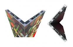 China Right Angle LED Video Wall P1.875 P2.5 Indoor Front Maintenance supplier