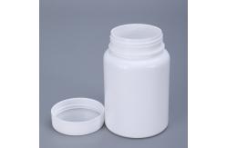 China Empty Pharmaceutical Tablet Pill Bottles with Plastic Screw Cap and HDPE Material supplier