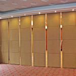 MDF Material Building Soundproof Folding Partition Walls For Exhibition for sale