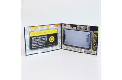 China LCD Card Video Brochure Video Plus Print In Book Rechargeable 300-2000mA Battery supplier