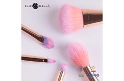 China 7Pcs Cosmetic Makeup Brush Tools Synthetic Hair And Plastic Handle supplier