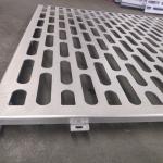Customized Size Perforated Metal Mesh Architectural Panels Slotted Hole for sale