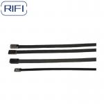 RIFI Full PVC Coated Stainless Steel 316 Cable tie for sale