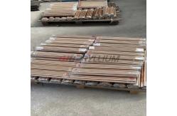 China TD02 Tempered GB QBe1.7 Beryllium Copper Round Bar Outer Diameter 15mm supplier