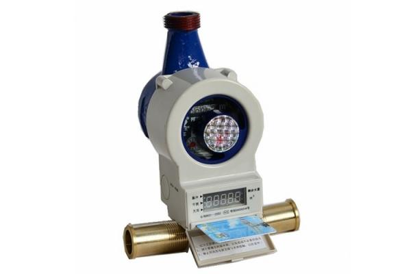 Smart Residenrial Prepaid IC Card Cold / Hot Water Meter with IP67