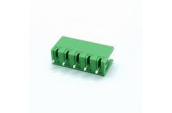 China 5.0 5.08mm Power Distribution Pluggable Screwless Terminal Blocks supplier