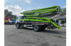 China Zoomlion 38X-5RZ Concrete Pump Truck Produced In 2020 Year Two Axles supplier