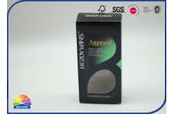 China Matte / Glossy Lamination Finish Foldable Gift Box With Ribbon / Cotton Handle supplier