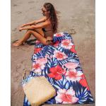 Printed Or Solid Style Custom Beach Towel Screen Print Logo Design
