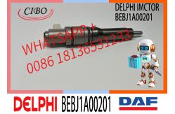 China Diesel Fuel Injector 1820820 1905002 BEBJ1A05001 BEBJ1A00201 For DAF Delphi supplier