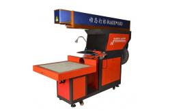 China Dynamic CO2 Laser Engraving Marking Machine 120w Red Dot Pointer supplier