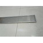 Food Grade 316 Stainless Steel Grating Channel Drain Wedge Wire for sale