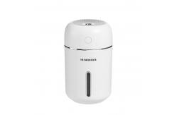 China Car USB 280ml Ultrasonic Air Humidifier With Warm Lights H2o Cool Mist Maker supplier