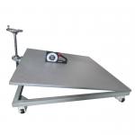 100mm Electrical Appliance Tester Inclined Plane Test Bench With Adjustable Legs for sale