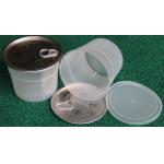 Transparent Food Grade Material Cup Shape Easy Open End PP Cans for sale