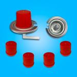 POM Housing 25.4mm Butane Gas Valve For Empty Aerosol Tin Canister for sale