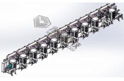 China Multiple Chambers Roll To Roll Continuous Magnetron  Sputtering Deposition System supplier