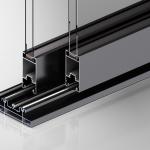 Home Aluminum Alloy Doors And Windows , Custom Tempered Glass Sliding Door