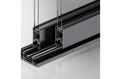 China Home Aluminum Alloy Doors And Windows , Custom Tempered Glass Sliding Door supplier