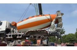 China Zoomlion Refurbished Concrete Mixer Vehicle 12cbm HINO P11C-VK 10.52L Displacement supplier