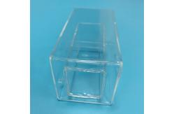 China Double Wall Square Quartz Tube Good Soldering Skills Low Thermal Expansion Coefficient supplier