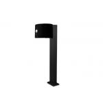 IP65 Round Outdoor Solar Post Lights 1W Anthracite Finished for sale