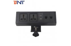 China Clamp On Desktop Power Outlet For Modern Office Multimedia Conference System supplier