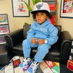 Custom Logo Boys Clothing Sets Cotton Embroidery Kids Hoodie Vintage Pullover No String Print Sweatpants and Hoodie Set Children for sale