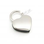 Black heart Metal Key Holder Metal Keychain Holder Minimum Order Quantity 500 for sale