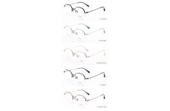 China IP Plating Optical Frames Retro Beta Titanium Glasses Frame supplier