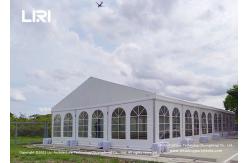 China Flame Retardant M2 Wedding Event Tents With Glass Sidewalls From Liri In China supplier