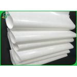 Grade AA 40gsm 50gsm 60gsm+10g PE Coated White Kraft Paper Roll For Packing for sale