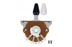 China SGS Guitar Selector Switch  TL ST Electric Guitar 5 Way Switch supplier