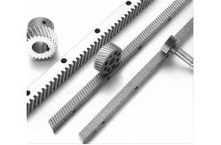 China DIN 6- DIN 8 Helical Gear Straight Gear Rack with Milling, Grinding & Quenching supplier
